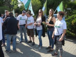 Zakończyła się jubileuszowa "miesięcznica pogrzebania demokracji"