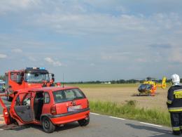 Nietrzeźwy kierowca sprawcą wypadku pod Komprachcicami