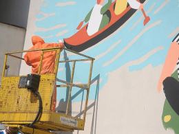 Mural na 800-lecie Opola gotowy
