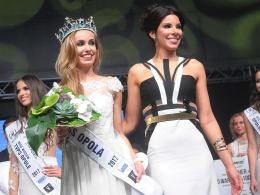 Miss Opola Gajana Galstjan z organizatorką wyborów Anną Pabiś.