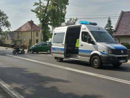Zderzenie skutera z matizem. Kierowca skutera nietrzeźwy