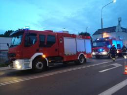 O krok od tragedii. Tir wjechał na skrzyżowanie na czerwonym świetle.