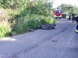 4-latek potrącony przez motorower w Nadziejowie