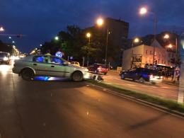Po kolizji w Opolu policja kieruje ruchem