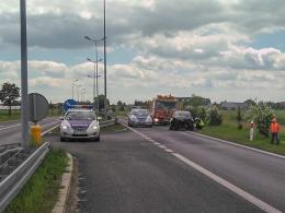 Zderzenie scanii z osobówką w Poborszowie. Kobieta w szpitalu