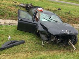 Dwa poranne wypadki na A4. Jeden kierowca nietrzeźwy, drugi dachował