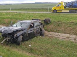 Dwa poranne wypadki na A4. Jeden kierowca nietrzeźwy, drugi dachował