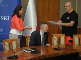 Ratownicy protestują i chcą podwyżek. "Będziemy rozmawiać"
