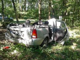 Poranny wypadek niedaleko Naroka. Nie żyje młoda kobieta