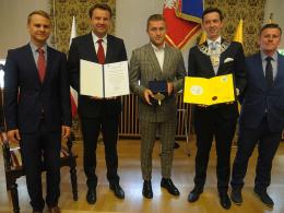 Jakub Błaszczykowski odebrał tytuł Honorowego Obywatela Miasta Opola