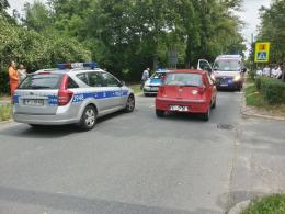 Kilkuletnia dziewczynka potrącona przy szkole