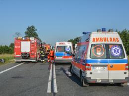 Trzy osoby w szpitalu po porannym wypadku na obwodnicy