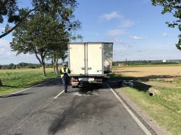 Groźny wypadek pod Kluczborkiem
