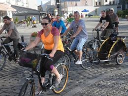 Masa Krytyczna rozgrzewką przed większym rajdem rowerowym