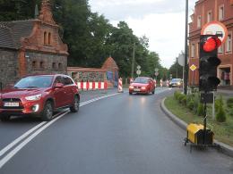 Kolejna zmiana organizacji ruchu w Niemodlinie. Wszystko przez zniszczoną basteję