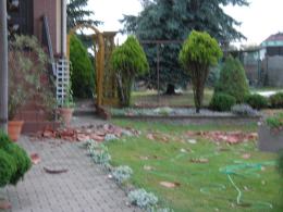 Bardzo silna burza w gminie Cisek, wiele domów bez dachów