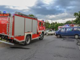 Dwa auta zderzyły się w Szydłowcu Śląskim