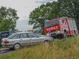 Dwa auta zderzyły się w Szydłowcu Śląskim