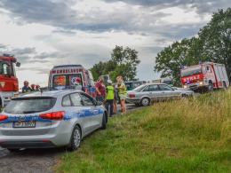 Dwa auta zderzyły się w Szydłowcu Śląskim