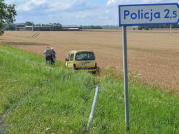 Niebezpieczne zdarzenie na DK 94 koło Leśniczówki. Ranne dzieci