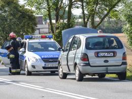 Niebezpieczne zdarzenie na DK 94 koło Leśniczówki. Ranne dzieci
