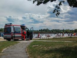 Był pod wodą 12 minut. W akcji śmigłowiec LPR