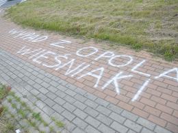 Protest na  obwodnicy Opola. "Zniszczono samorządność" 