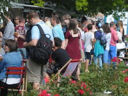 Centrum Opola pełne Food Trucków