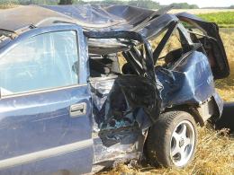 Tragiczny wypadek w Borkach Małych. Dwie osoby nie żyją