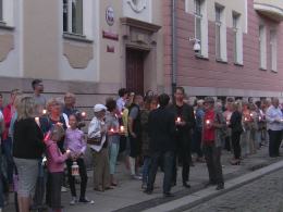 Opolanie ponownie protestowali przeciwko reformie sądownictwa