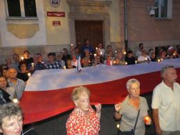 "W Polsce skończyła się demokracja!". Protest i blokada drogi w Opolu