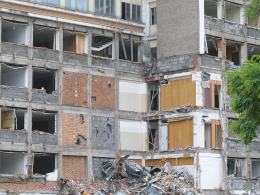 W Ozimku trwa rozbiórka "Manhattanu"