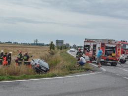 Pięć osób rannych w wypadku na obwodnicy Grodkowa