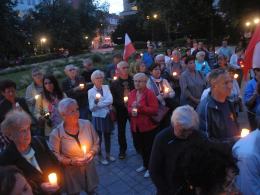 Protesty pod Sądem Okręgowym w Opolu dobiegają końca