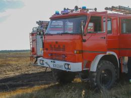 Pożar zboża w Kurzniach. Straty rzędu 25 tys. złotych
