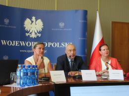 Od lewej Katarzyna Czochara, Adrian Czubak, Violetta Porowska (fot. Joanna_eM)