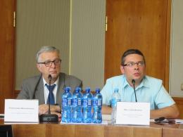Od lewej Przemysław Maliszkiewicz i Marcin Bronkiewicz GDDKiA Opole