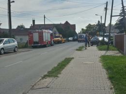 Zderzenie lancii i traktora. Dwoje dzieci odwieziono do szpitala