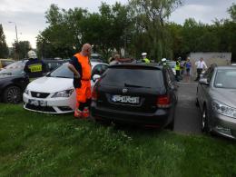 Zasłabł i uderzył w latarnię na ul. Sosnkowskiego w Opolu