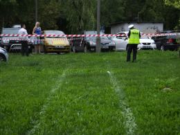Zasłabł i uderzył w latarnię na ul. Sosnkowskiego w Opolu