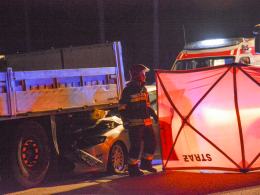 Śmiertelny wypadek na 231 km A4. Nie żyje mężczyzna