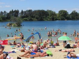 Opolanie rywalizowali i wypoczywali na Bolko. Akcja "Bezpiecznie nad wodą"