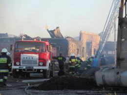 Ogromne straty po pożarze tartaku pod Prudnikiem