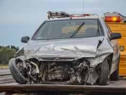 Uderzył w barierki na A4. Mieszkaniec Śląska w szpitalu