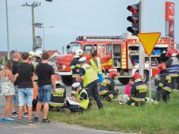 Wypadek na obwodnicy Opola. Cztery osoby ranne, w tym małe dziecko