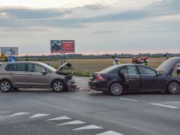 Wypadek na obwodnicy Opola. Cztery osoby ranne, w tym małe dziecko