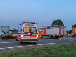 Wypadek w Zimnicach Wielkich. Trzy osoby w szpitalu