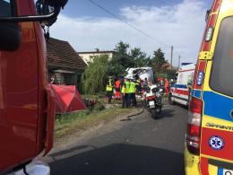 Śmiertelny wypadek w Naroku. Trasa Opole-Skorogoszcz zablokowana