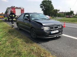 Dwie osoby ranne na DK 46 niedaleko Niemodlina.