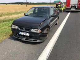 Dwie osoby ranne na DK 46 niedaleko Niemodlina.